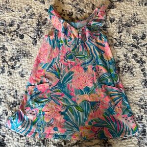 Lilly Pulitzer Kids' Mini Alessa Knit Sundress Multi
Tropical Print S 4 - 5